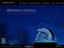 Tablet Screenshot of domoscruzdelsur.com